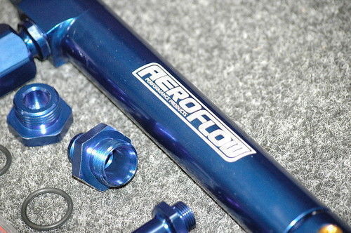 Aeroflow AF64-2037 Adjustable Fuel Log Bg Holley Blue suits 1 & 2 Metering Bloc