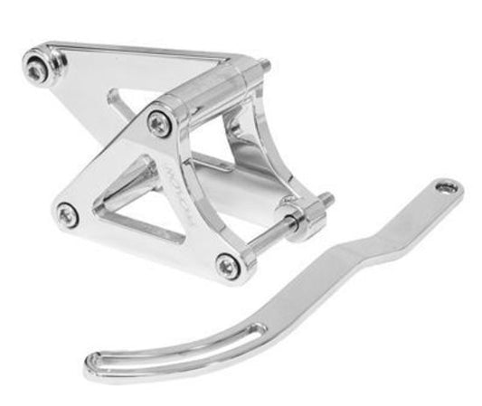 Proflow PFEABHOL03P Alternator Bracket Kit Aluminium For Holden V8 Torana Drivers Side Mount V8 Polished