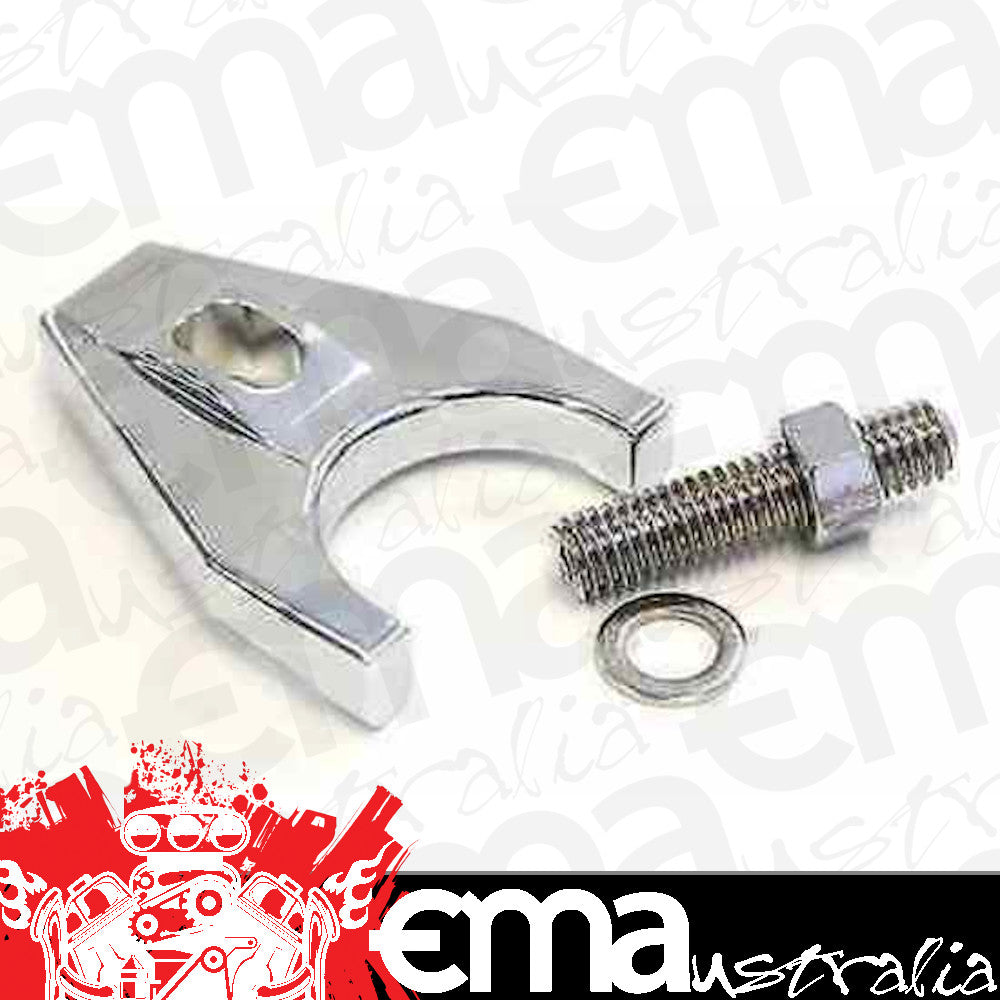 Aeroflow AF64-2038C Billet Distributor Hold Down Chrome Clamp suits Holden V8