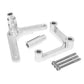 Proflow PFEABHOL04P Alternator Bracket Kit Aluminium GM For Holden VT-VZ Commodore LS1 LS2 Silver