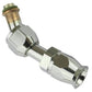 Proflow PFEAC102-08 Hose End Air Conditioning 304 Stainless 45 Degree Female O-Ring Pilot -08 Chrome