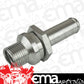 Proflow PFEAC120-06 Hose End Air Conditioning 304 Stainless Conversion Adaptor -06AN to 1/2" Barb