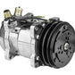 Proflow PFEACCOMP2 Air Conditioning Compressor Sanden 508 Aluminium Polished V Pulley Each