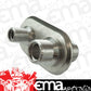 Proflow PFEACWP102 Firewall Bulkhead Aluminium 2 Port #10 #10 Inline Polished