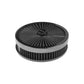 Proflow PFEAF-230051B Air Filter Assembly Flow Top Round Black 9" x 2" suit 5-1/8" Flat Base