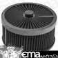 Proflow PFEAF-230127B Air Filter Assembly Flow Top Round Black 9" x 5" suit 5-1/8" Flat Base