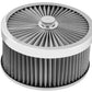 Proflow PFEAF-230127S Air Filter Assembly Flow Top Round Stainless Steel 9" x 5" suit 5-1/8" Flat Base