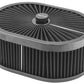 Proflow PFEAF-300102B Air Filter Assembly Flow Top Oval Black 12" x 9" x 4" suit 5-1/8" Flat Base