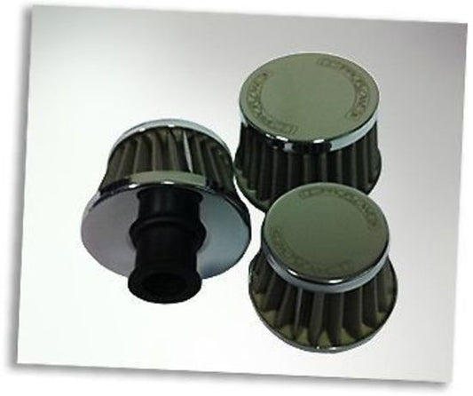 Proflow | PFEAF-3815S | Mini Air Filter Breather 38mm High 15mm (0.59') Neck Stainless