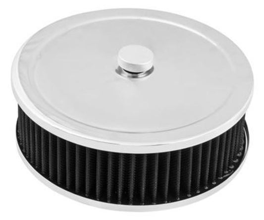 Proflow PFEAF-6150051B Air Filter Assembly Round 6" x 2" Chrome