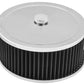 Proflow PFEAF-6350102B Air Filter Assembly Round 14" x 4" Chrome