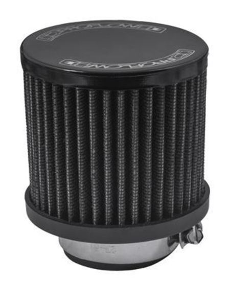 Proflow PFEAF-7535B Breather Filter Clamp On 70mm High 35mm (1-3/8" ) Neck Black