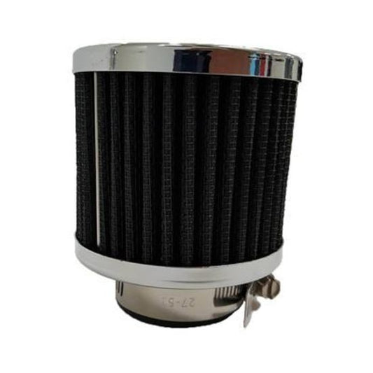 Proflow PFEAF-7535C Breather Filter Chrome / Black 70mm High 35mm (1-3/8") Neck