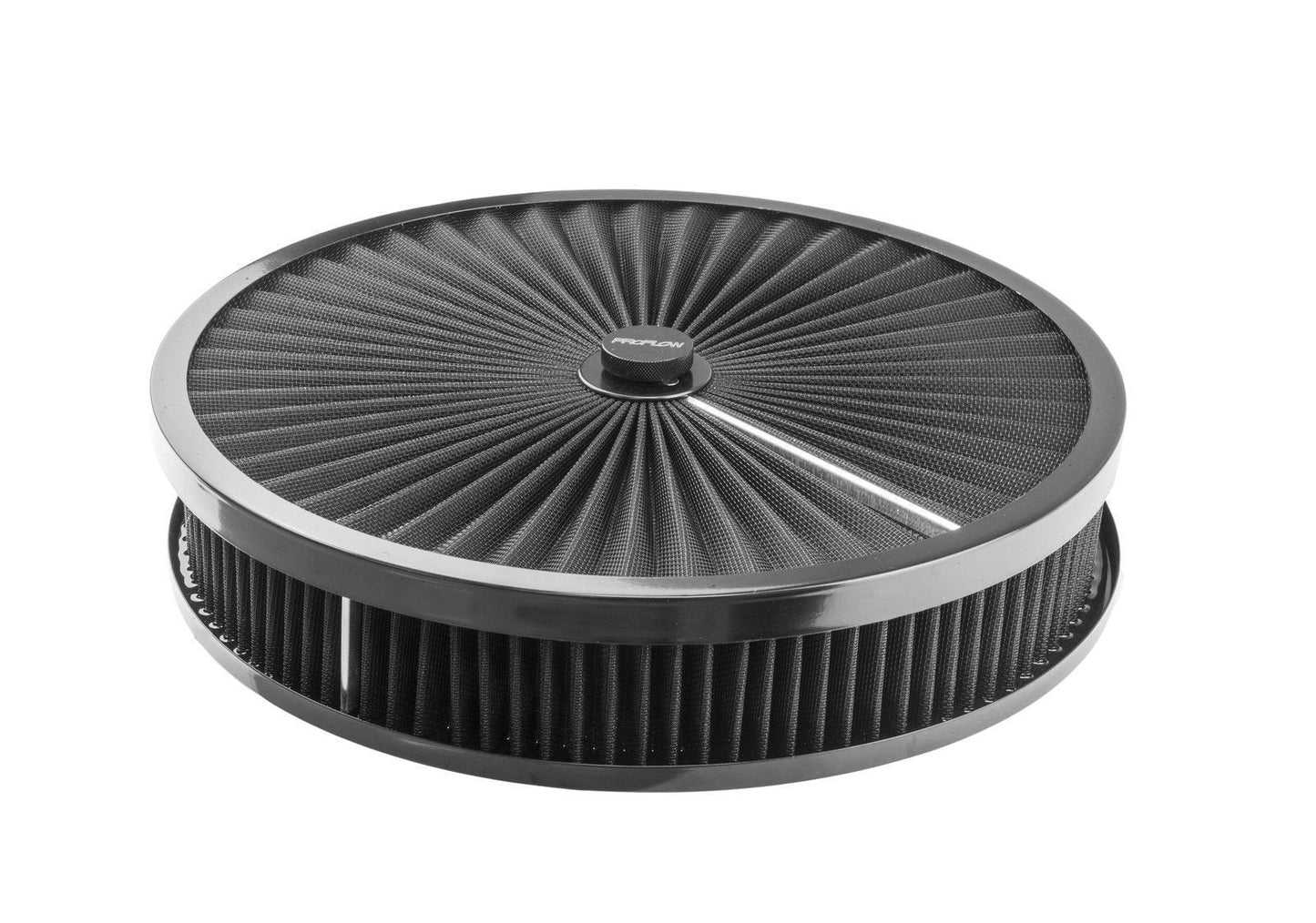 PROFLOW PFEAF-350076B AIR CLEANER FLOW TOP BLACK 14" x 3" SUIT 5-1/8" RECESSED