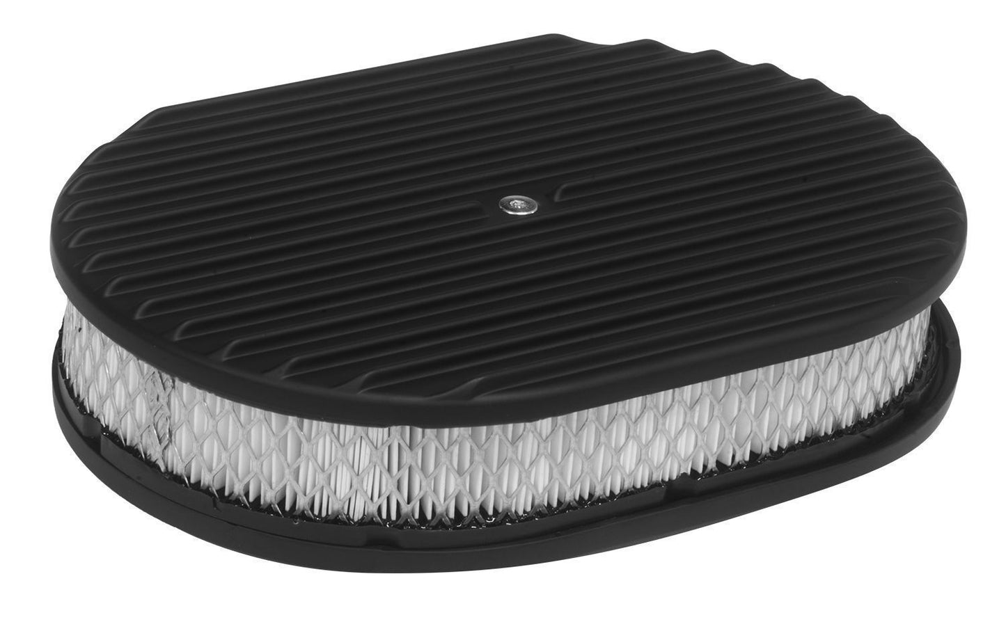 Proflow PFEAF40050 Air Filter Assembly Black Fins Oval 12 x 2