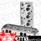 Proflow PFEAHBB315121 Cylinder Heads AirMax 320 Aluminium Assembled 120cc Chamber Straight Plug 315cc Intake Runner BB Chevrolet Pair
