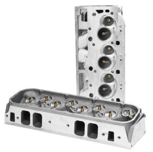 Proflow PFEAHBB315121 Cylinder Heads AirMax 320 Aluminium Assembled 120cc Chamber Straight Plug 315cc Intake Runner BB Chevrolet Pair