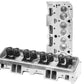 Proflow PFEAHC18064SP Cylinder Heads AirMax 180 Aluminium Assembled 64cc Chamber Straight Plug 180cc Intake Runner SB For Chevrolet Pair