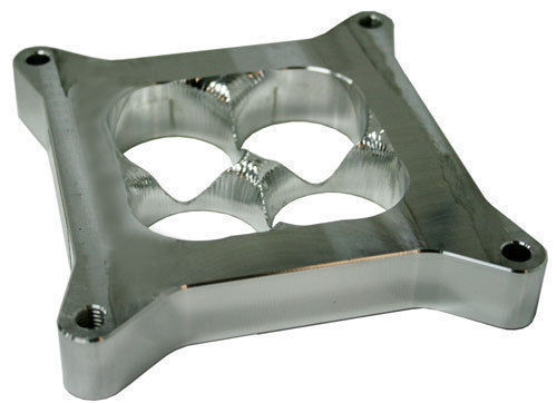 Aeroflow AF64-2044 Velocity Carb Spacer 4150 1" Bolt On Horsepower Square Bore