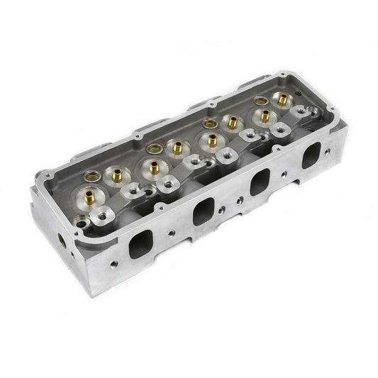 Proflow PFEAHF22567-3V Cylinder Heads SuperMax 230 Bare Aluminium SB Ford 302-351 Cleveland 3V 71cc Chamber 230cc Intake Runner 630HP Out of Box Pair