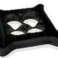Aeroflow AF64-2044BLK Velocity Carb Spacer 4150 1" Black Bolton Horsepower Square
