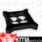 Aeroflow AF64-2044BLK Velocity Carb Spacer 4150 1" Black Bolton Horsepower Square