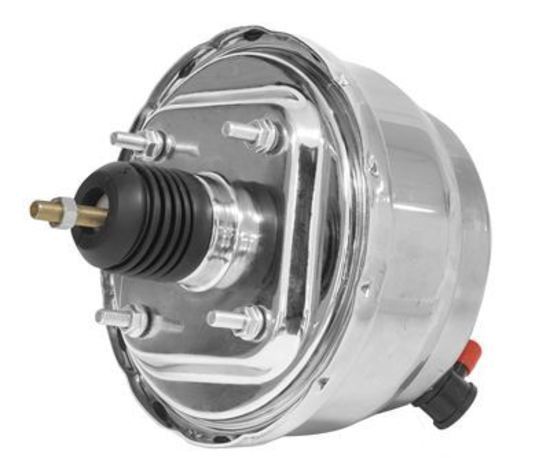 Proflow PFEBB8531CH Power Brake Booster Universal 8" Dual Diaphragm Chrome