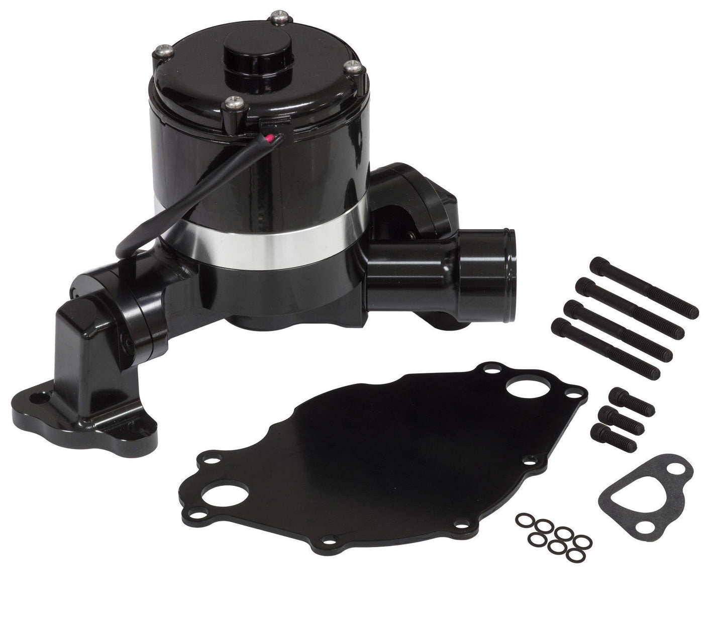 Proflow PFEBEW5502 Water Pump Electric Aluminium Black 132 LPM/35 GPM at 12 Volts SB For Ford 289-351W Each