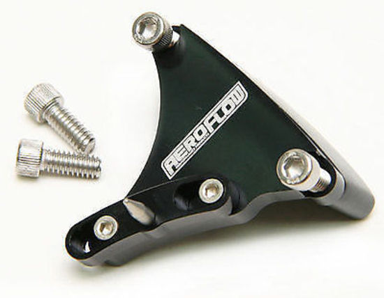 Aeroflow AF64-2047BLK SBC 7-1/4" Timing Pointer Black with 4 Deg Of Adjustment