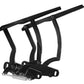 Proflow PFEBHGM02BK Bonnet Hinge Kit Billet Aluminium Chev Camaro 70-81 Black