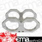 Proflow PFEBOSBILDUALS Fuel Pump Dual Mount Billet Aluminium 044 Bosch Bracket Silver