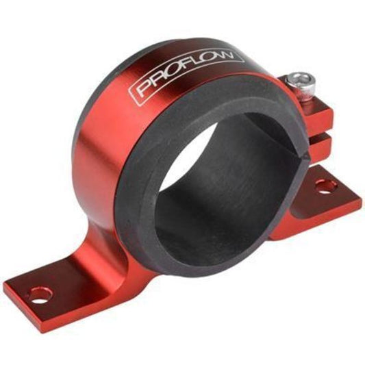 Proflow PFEBOSBKTRD Fuel Pump Single Mount Bosch 044 Style Bracket Red