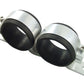 PROFLOW PFEBOSDUALBKTSIL DUAL BOSCH 044 FUEL PUMP BRACKET - SILVER