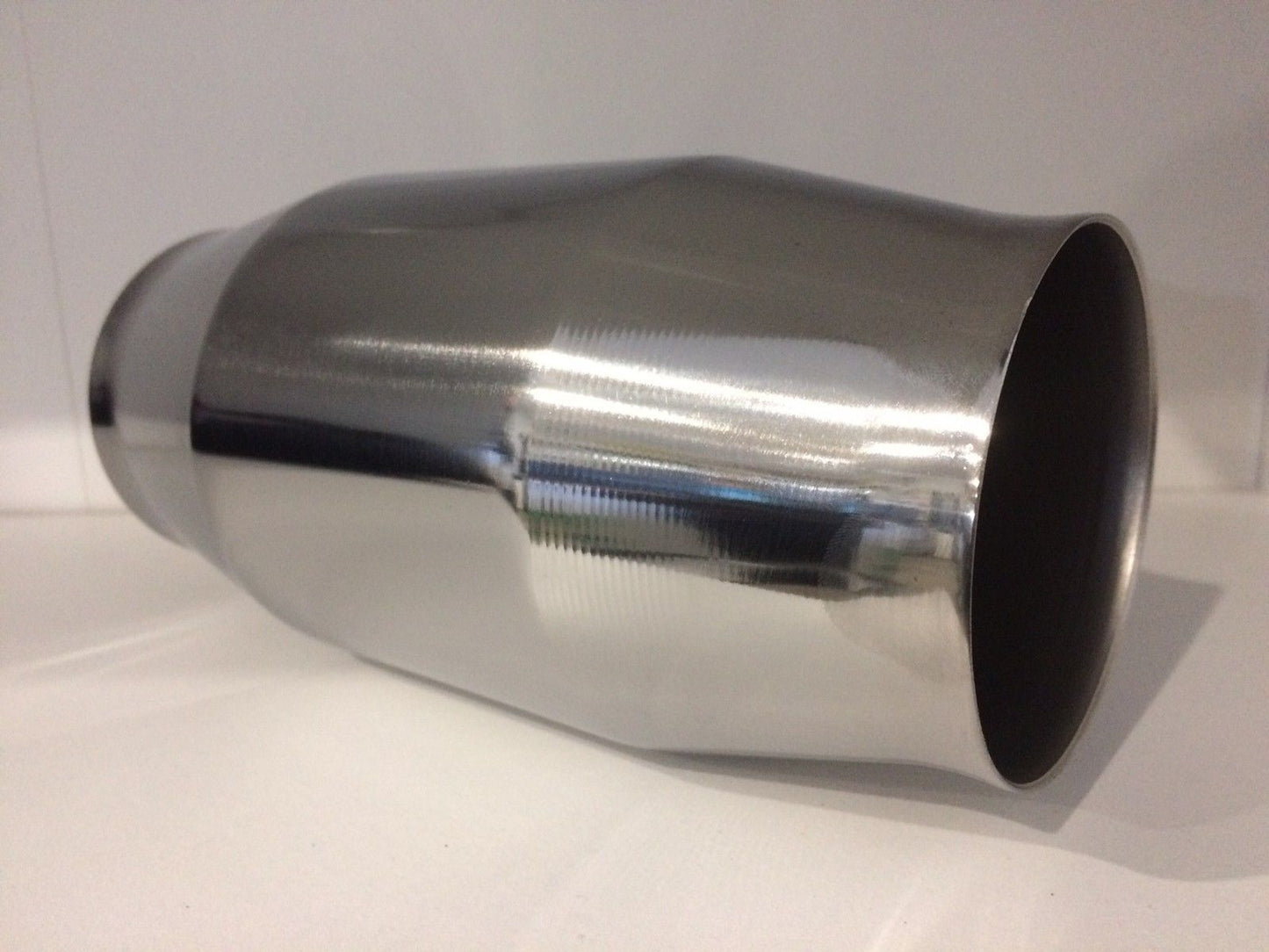 Proflow PFECAT30200 Catalytic Converter High Flow Universal Stainless Steel Polished 200 Cell 3.0" x 200mm Length