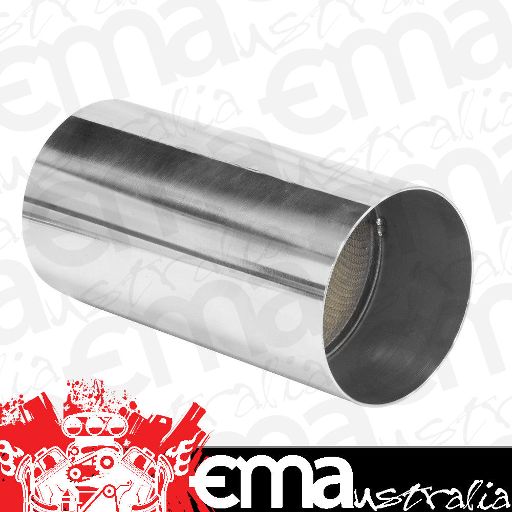 Proflow PFECAT40200 Catalytic Converter Universal Stainless Steel Polished 200 Cell 4.0" x 200mm Length