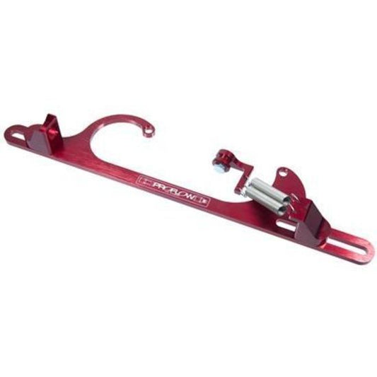 Proflow PFECB4150R Throttle Cable Bracket Billet Aluminium Red Anodised Holley 4150/4160 Each
