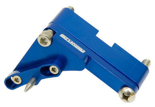 Aeroflow Performance Products AF64-2048 BBC 7" Timing Pointer Blue with 4 Deg Of Adjustment
