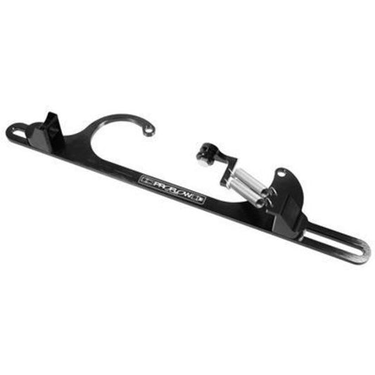 Proflow | PFECB4500BK | Throttle Cable Bracket Billet Aluminium Black Anodised Holley 4500 Each