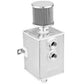 Proflow PFECC1 Oil Breather 1 Lt Tank Catch Can Square Aluminium Natural Filtered Breather Universal Each