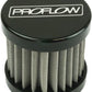 Proflow PFECCB-2BK Oil Breather Filter Billet -06AN Female thread Black