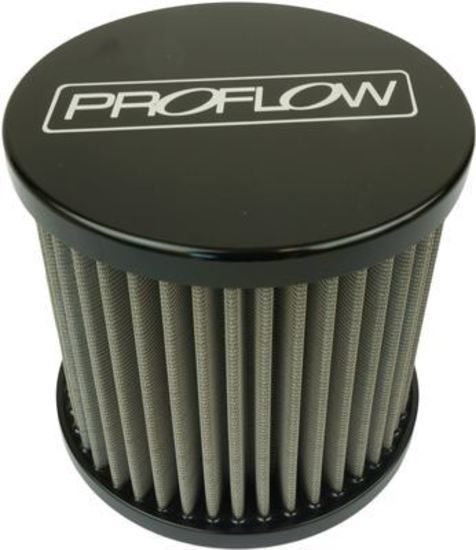 Proflow PFECCB-4BK Oil Breather Filter Billet -10AN Female thread Black