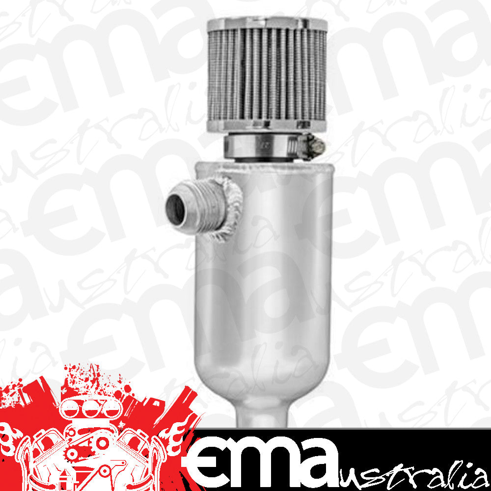 Proflow PFECCT075AN Oil Breather Pro Tank Aluminium 0.75L -12AN Male Polished