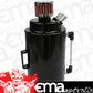 Proflow PFECCT2BK Oil Breather Catch Tank 2L w/Breather Black