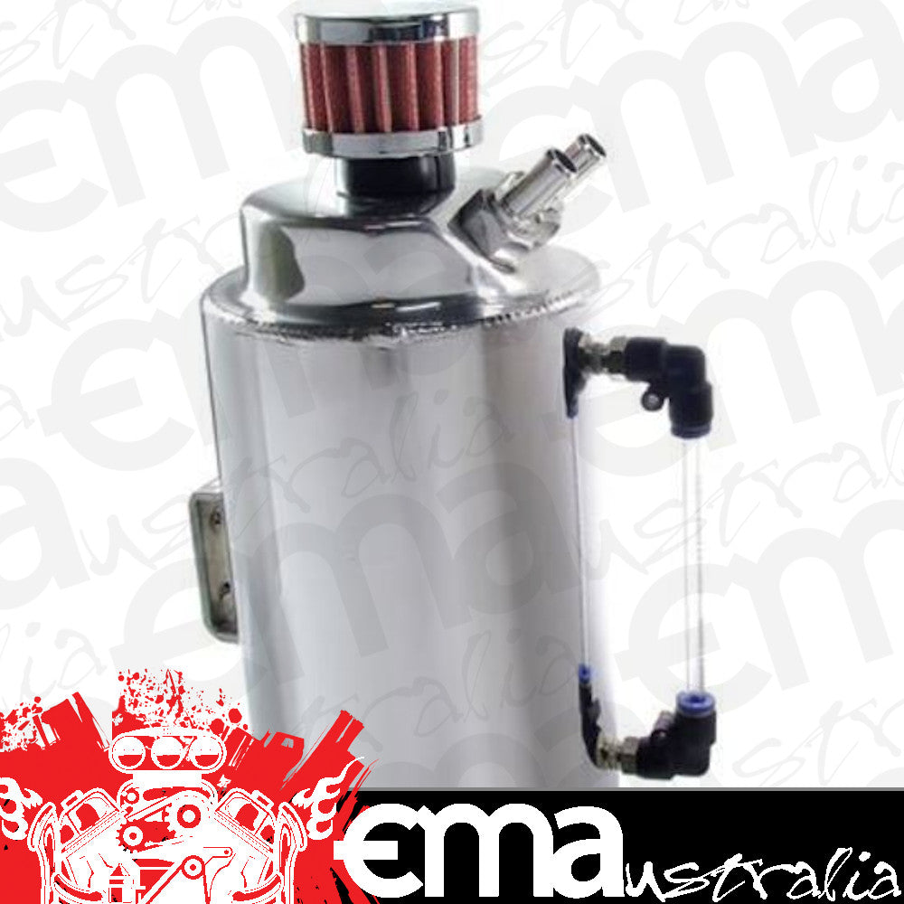 Proflow PFECCT2P Oil Breather Catch Tank 2L w/Breather Polished