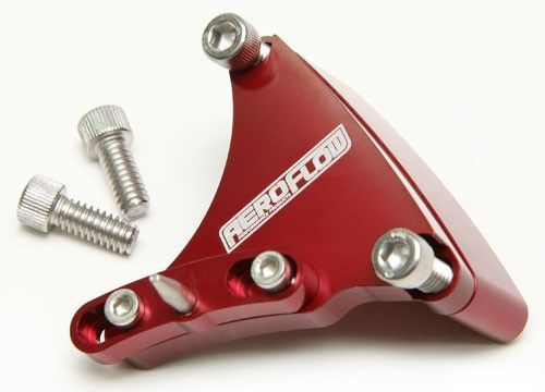 Aeroflow AF64-2049R SBC 7" Timing Pointer Red with 4 Deg Of Adjustment