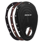 Proflow PFECTCBK Timing Cover 2-piece Billet Aluminium Black Anodised SB For Chevrolet V8 Small Block Kit