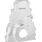 Proflow PFECTCLSS Timing Cover 2-Piece Billet Aluminium Clear Anodised For Chevrolet For Holden LS Engines Each
