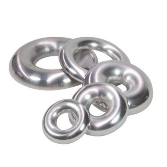 Proflow PFEDTH94000 Tube Air /Exhaust Mild Steel Half Donut 4.0" (102mm) 2.03mm Wall