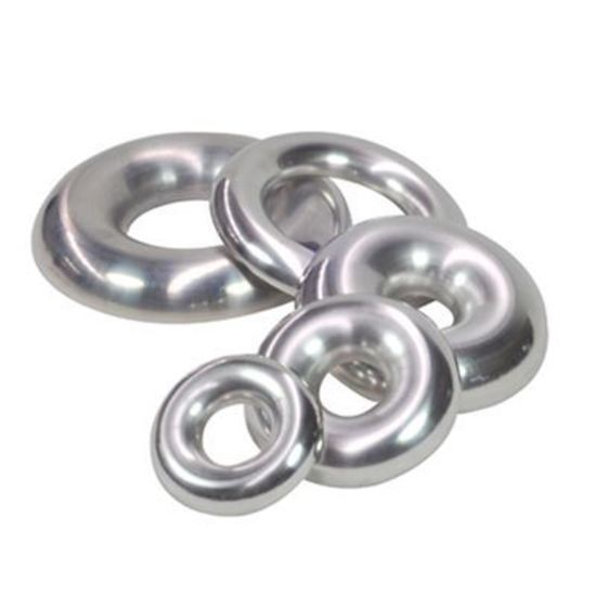 Proflow PFEDTJ73500 Tube Air /Exhaust Stainless Steel Half Donut 3.5" (88mm) 1.5mm Wall