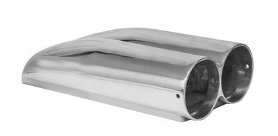 Proflow PFEEA5236P Carburettor Scoop Aluminium Polished Shot Gun Style Single/Dual Carburettor Each